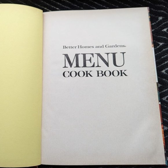 20% OFF Vintage – Better Homes & Gardens – Menu Cook Book © 1972 - Picture 4 of 7